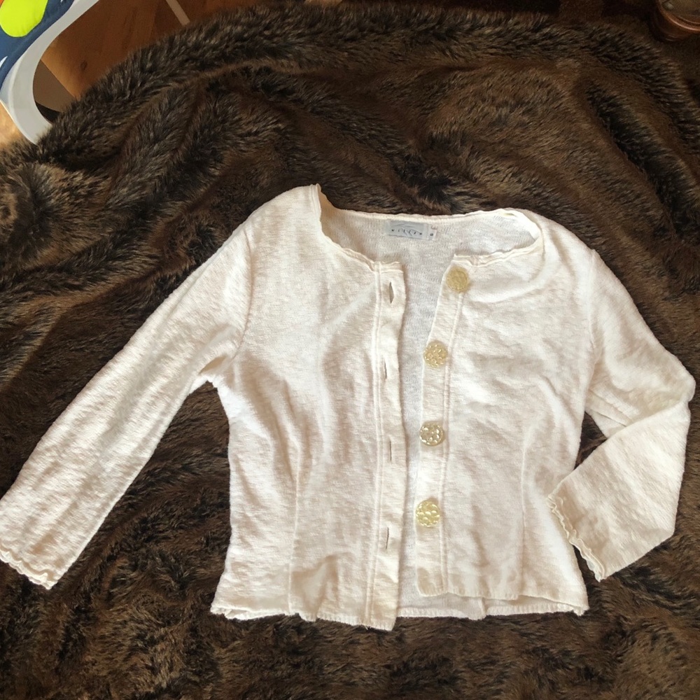 Willow white cardigan